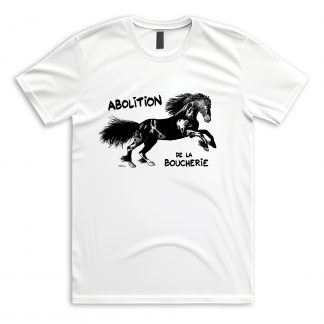 T-shirt "Abolition de la boucherie"